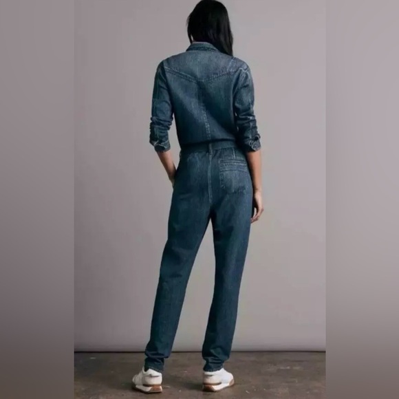 Rag and Bone Miramar Jumpsuit Cotton Mirror Printed Size Small - Picture 2 of 11